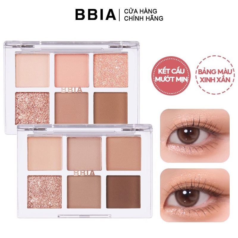 4. Bảng phấn mắt 6 ô Bbia Ready To Wear Eye Palette 