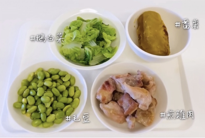 Thực đơn của Dương Thừa Lâm