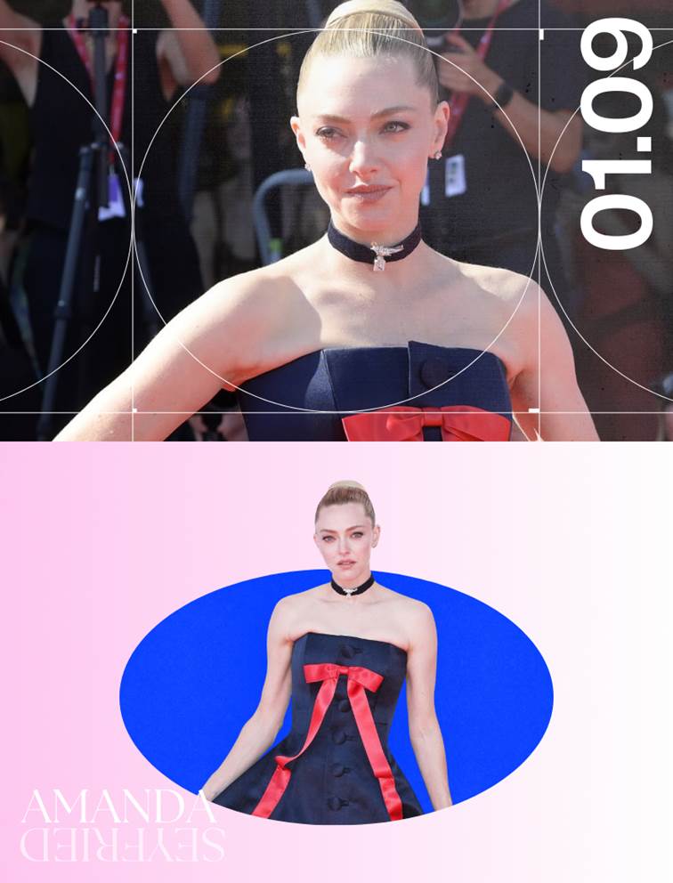 Amanda Seyfried – Top knot bóng mượt đầy tinh tế