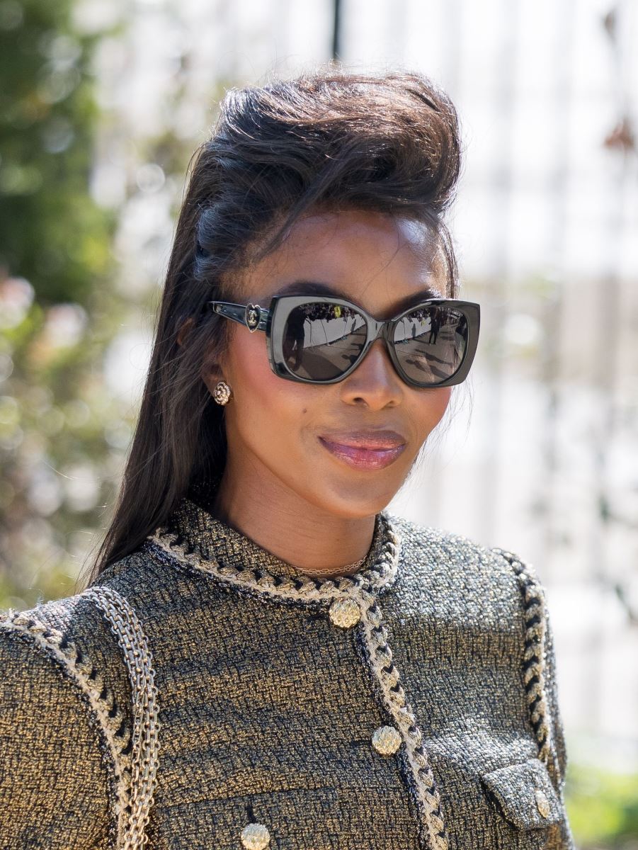 Naomi Campbell và kiểu tóc phồng thập niên 80