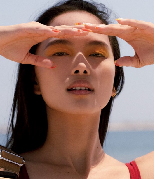 Makeup với phong cách nắng thủy tinh
