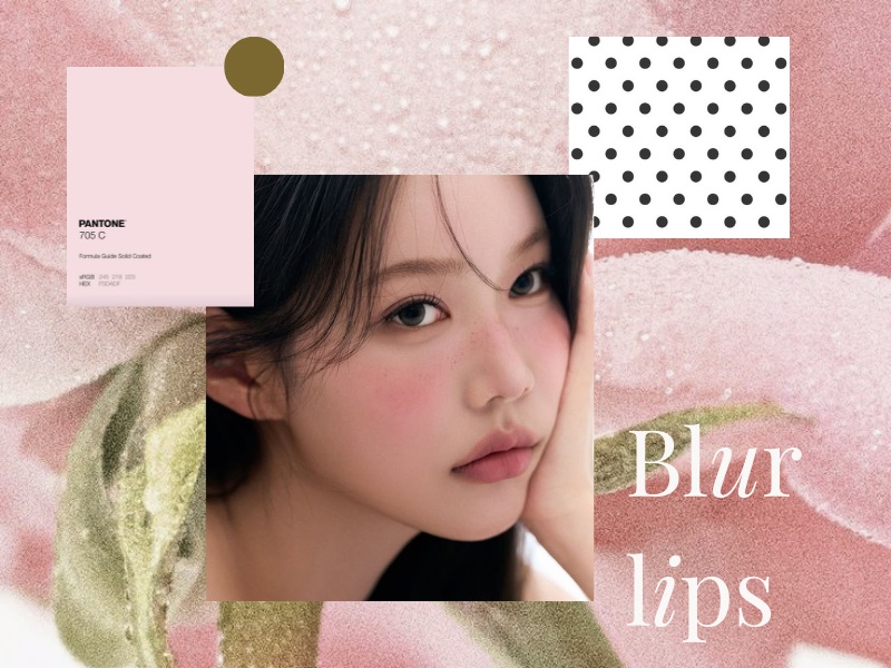 Đôi môi blur lips: Mờ ảo nhưng vẫn đầy sức hút