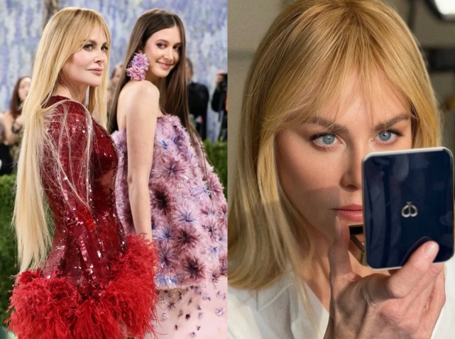 Nicole Kidman gây ấn tượng với lớp nền căng bóng không tì vết