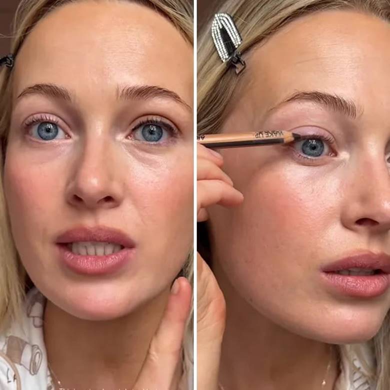 Kẻ eyeliner không đúng vị trí có thể khiến đôi mắt trông già hơn