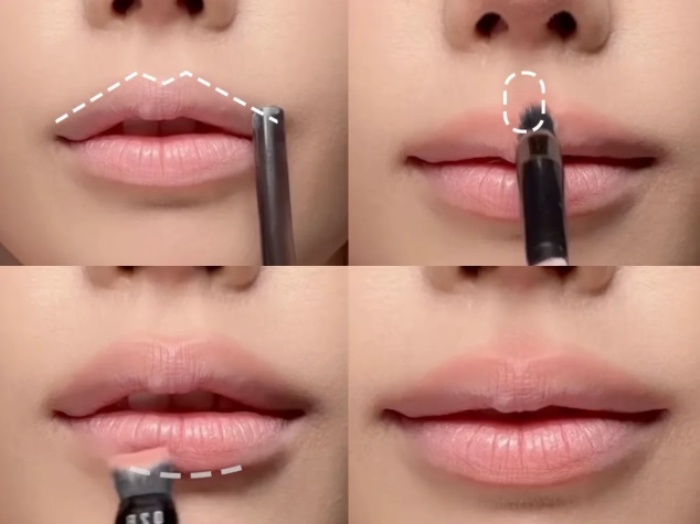 Hướng dẫn cách đánh son Overlip tự nhiên