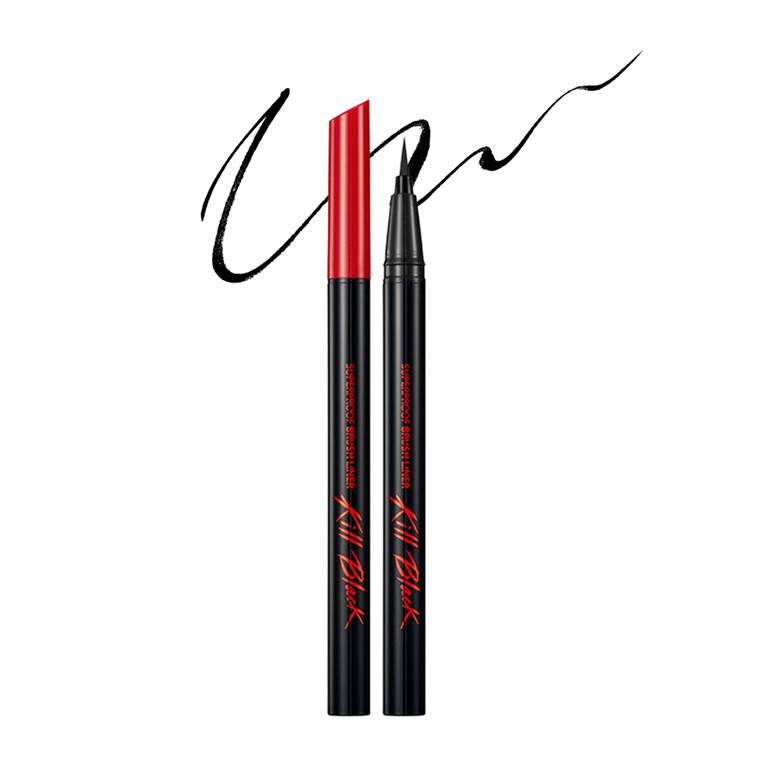 Bút kẻ mắt Clio Superproof Brush Liner