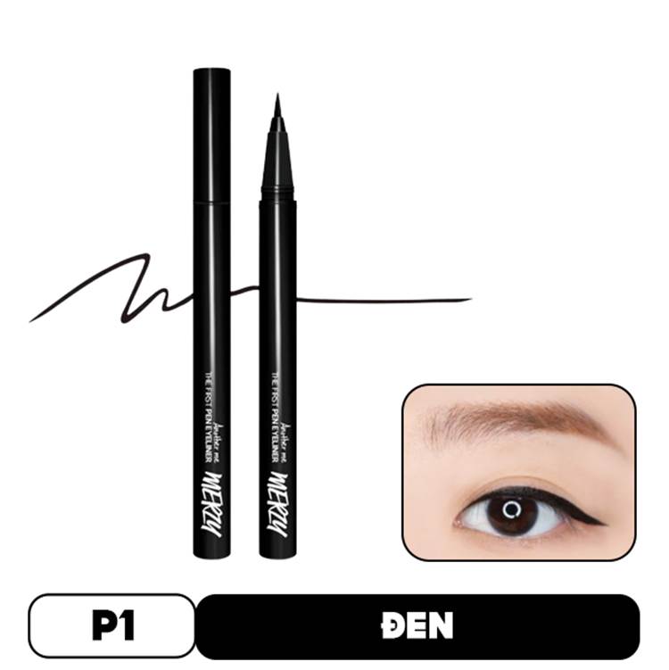 Bút kẻ mắt siêu mảnh Merzy Another Me The First Pen Eyeliner