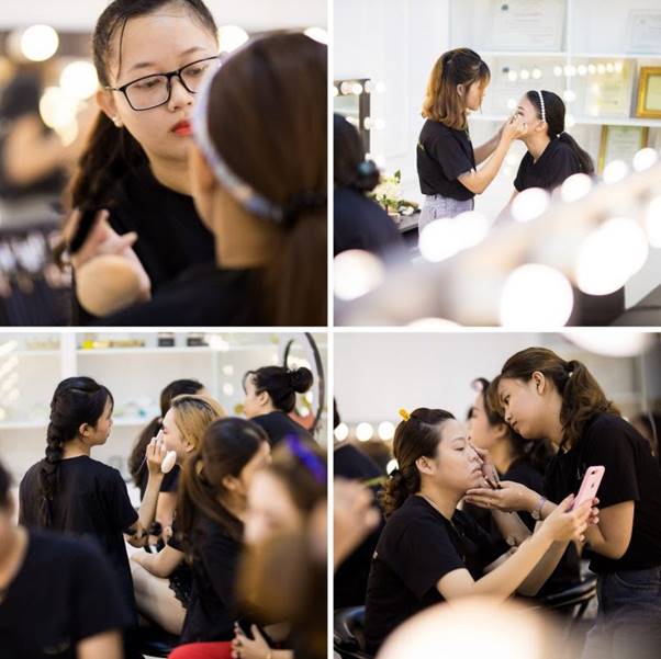 Makeup Academy là học viện chuyên đào tạo về trang điểm.