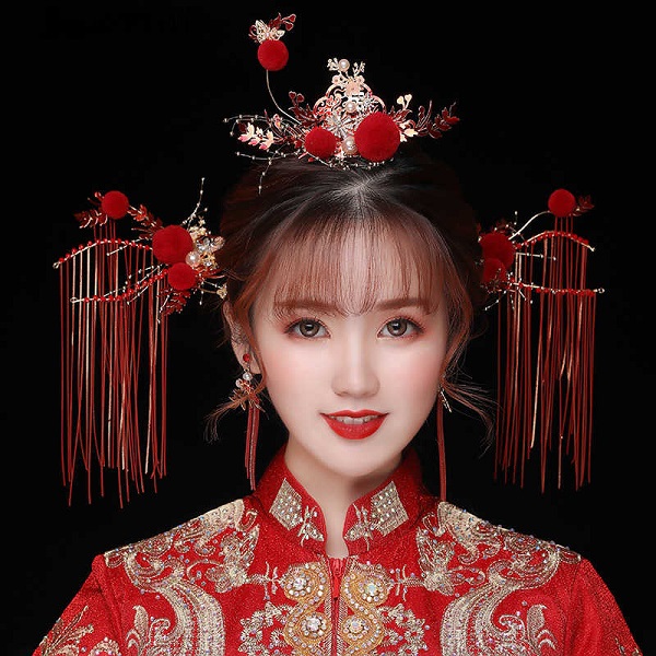 Trang điểm cô dâu Trung Quốc