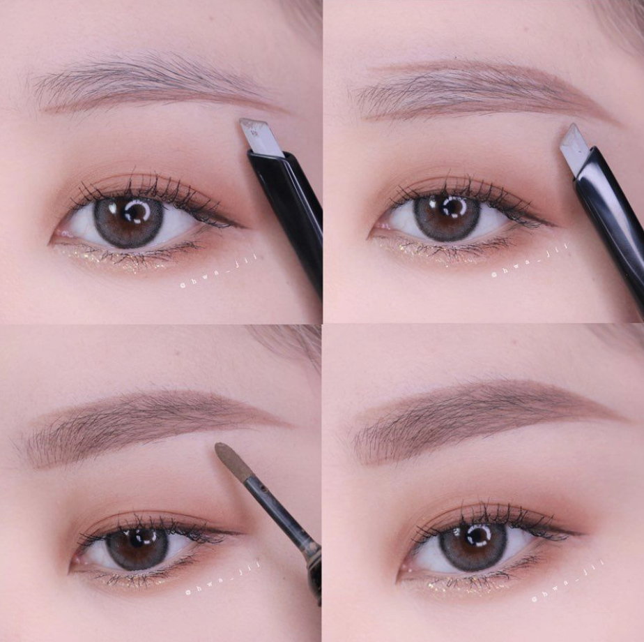 Tuyệt chiêu makeup cho chân mày 